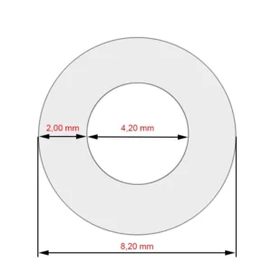 Silikonová textilní hadice 260 mm pro kávovary Nivona